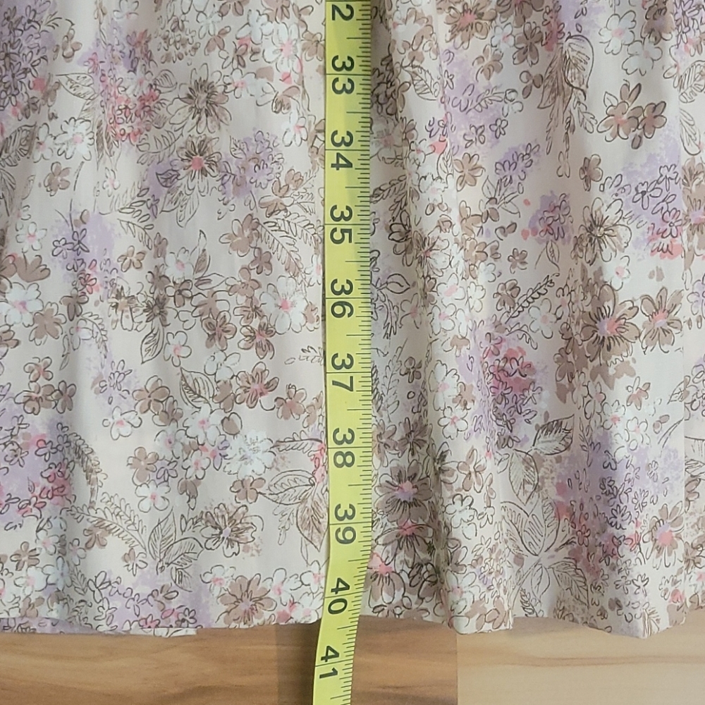 Vintage 50s Floral Day Dress Small - Picture 12 of 12